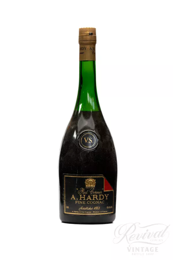 Circa 1990's A. Hardy "Red Corner" Fine Cognac (Vintage)