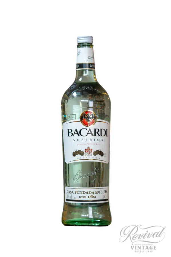 Circa 2000's Bacardi Superior Rum (Vintage)