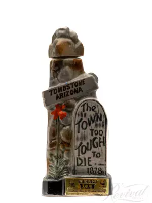 1970 Jim Beam Tombstone Arizona Decanter (Vintage)