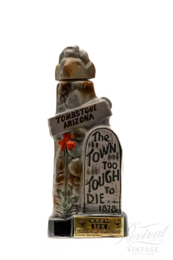 1970 Jim Beam Tombstone Arizona Decanter (Vintage)