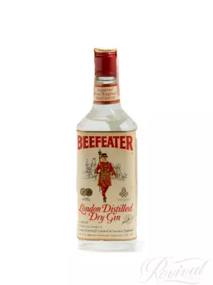 Circa 1980's Beefeater London Distilled Dry Gin (Vintage)
