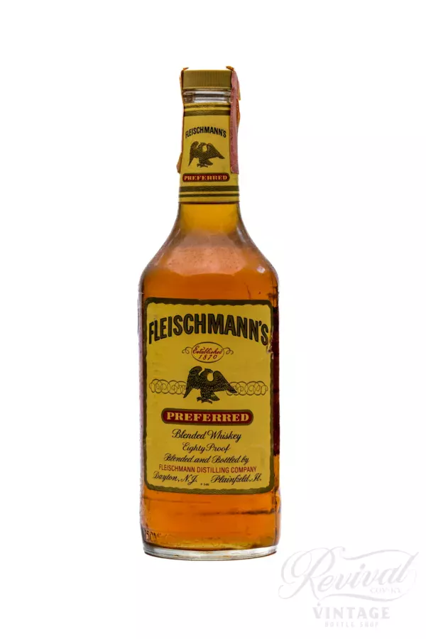 1981 Fleischmann's Blended Whiskey (Vintage)