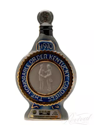 1970 Jim Beam Honorable Order of Kentucky Colonels Decanter (Vintage)