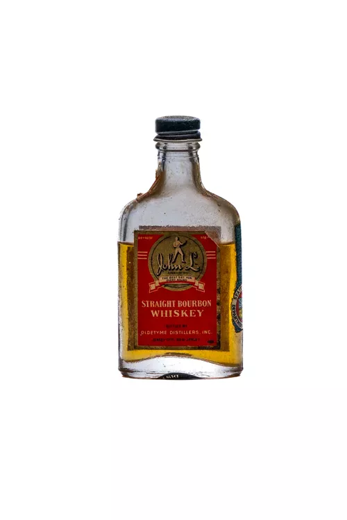 Circa 1930's John L. Straight Bourbon Whiskey (Vintage)