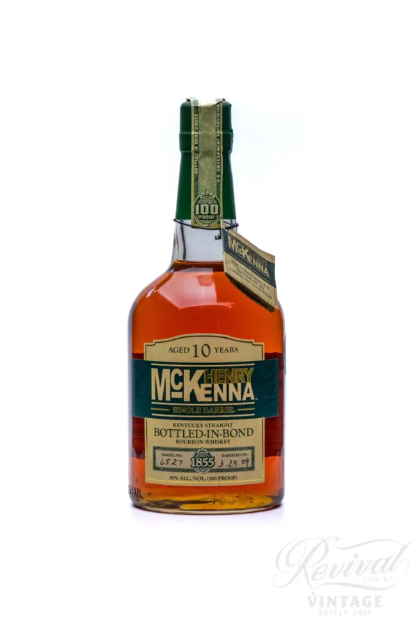 Henry McKenna Single Barrel Kentucky Straight Bourbon Whiskey BiB (Recent Release)