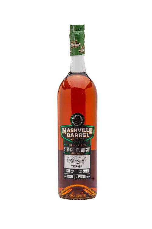 2023 Nashville Barrel Company Straight Rye Whiskey Revival Single Barrel Store Pick