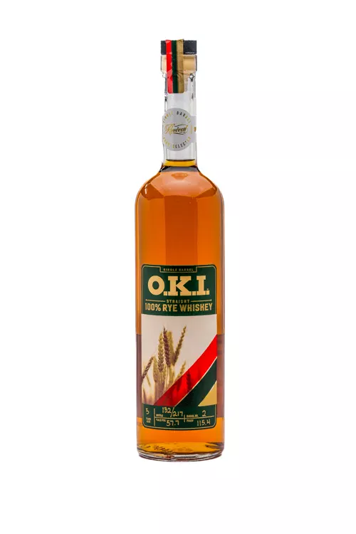 2023 O.K.I. Straight 100% Rye Whiskey Revival Single Barrel Store Pick