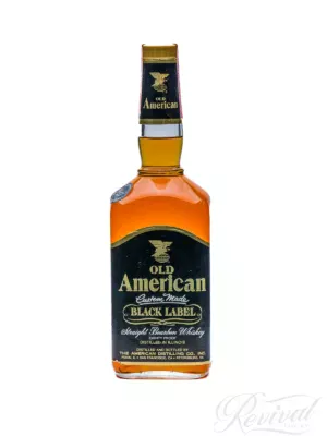 1977 Old American Straight Bourbon Whiskey (Vintage)