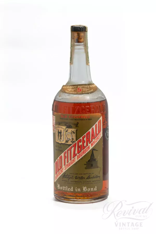 1942 Old Fitzgerald Straight Bourbon Whiskey (Vintage)