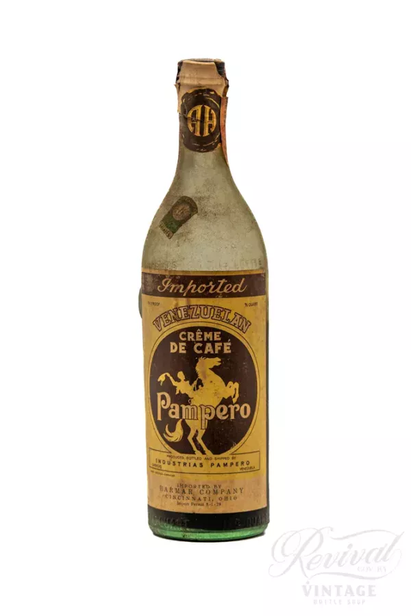 Circa 1940's Pampero Creme de Cafe (Vintage)