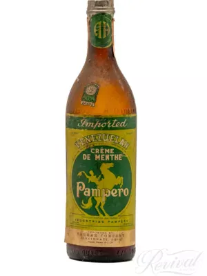 Circa 1940's Pampero Creme de Menthe (Vintage)
