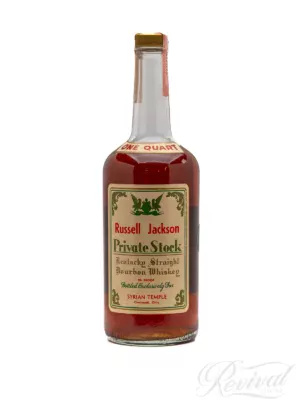 1973 Russell Jackson Private Stock Kentucky Straight Bourbon Whiskey (Vintage)