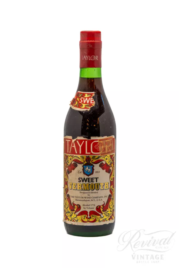 Circa 1970's Taylor Sweet Vermouth (Vintage)