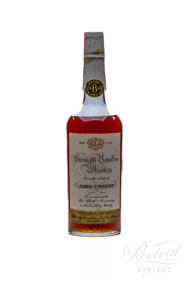 1949 Theo C. Wiehe Straigt Bourbon Whiskey (Vintage)