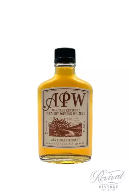 Ass Pocket Whiskey Heritage Kentucky Straight Bourbon Whiskey Lot #3B (New Release)