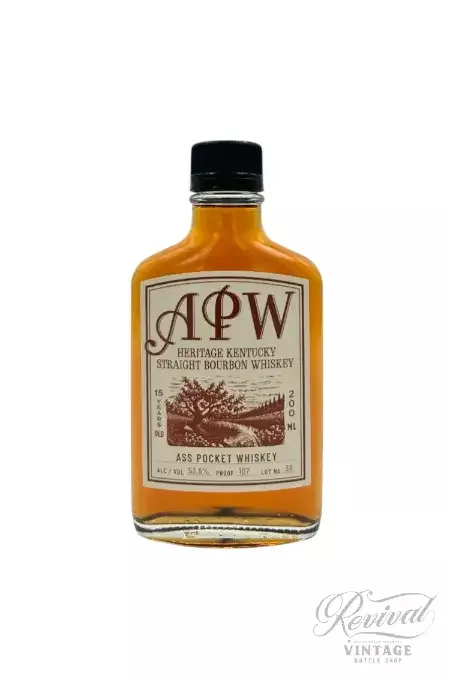 Ass Pocket Whiskey Heritage Kentucky Straight Bourbon Whiskey Lot #3A (New Release)