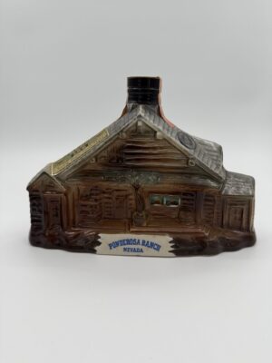 1969 Jim Beam Kentucky Straight Bourbon Whiskey Ponderosa Ranch Nevada Decanter (Vintage)