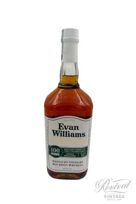 Evan Williams Kentucky Straight Bourbon Whiskey Bottled In Bond (New Release)