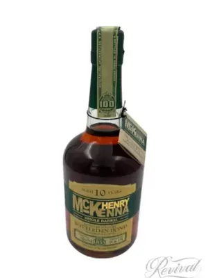 Henry McKenna Single Barrel Kentucky Straight Bourbon Whiskey Bottled In Bond (New Release)