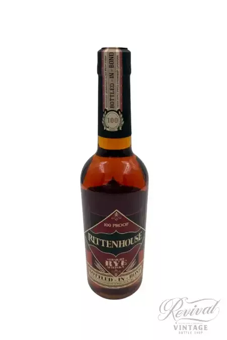 Rittenhouse Straight Rye Whiskey Bottle In Bond (New Release)